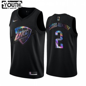 Dres Oklahoma City Thunder Shai Gilgeous-Alexander 2 Iridescent HWC Collection Swingman - Dječji